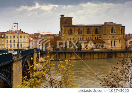 Collegiate church Saint Barnard in French town of Romans-sur-Isere Collegiate church Saint Barnard in French town of Romans-sur-Isere 107743000