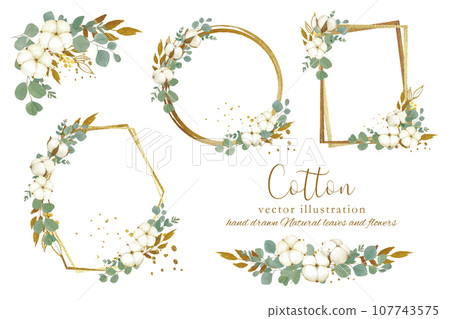 花框材質採用別緻的棉和尤加利色 花框材質採用別緻的棉和尤加利色 107743575