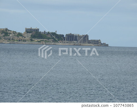 Gunkanjima Nagasaki Nagasaki tourist spot island 107743865