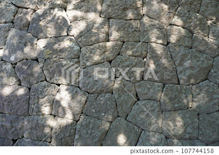 [Hokkaido] Stone wall of Goryokaku Park (Hakodate) 107744158