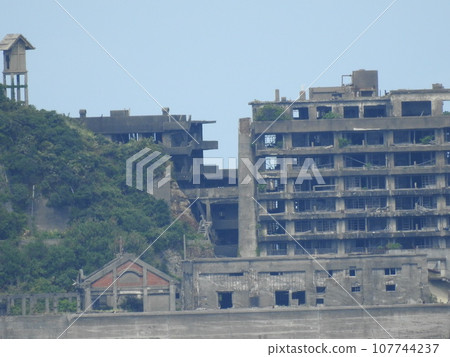 Gunkanjima Hashima Ruins Gunkanjima Hashima Ruins 107744237