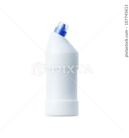Detergent and clean product plastic bottle mockup. Isolated realistic 3d vector toilet chemical gel for cleaning. Clear canister with curve neck and lid, bleach, antibacterial liquid or conditioner Detergent and clean product plastic bottle mockup. Isolated realistic 3d vector toilet chemical gel for cleaning. Clear canister with curve neck and lid, bleach, antibacterial liquid or conditioner 107745613