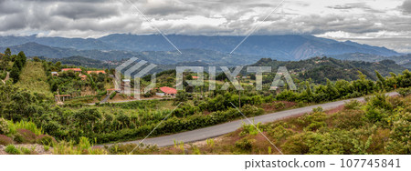Rural landscape of Cartago Province, Costa Rica Rural landscape of Cartago Province, Costa Rica 107745841