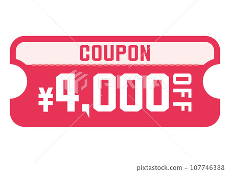 illustration of discount coupon illustration of discount coupon 107746388