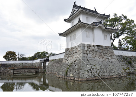 護城河中倒映的角樓 107747257