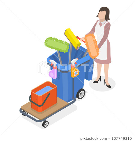 3D Isometric Flat Vector Set of Hotel Services. Item 4 3D Isometric Flat Vector Set of Hotel Services. Item 4 107749310