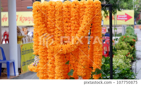 Wat Nangchi, Chruch in Buddhism and garden Wat Nangchi, Chruch in Buddhism and garden 107750875
