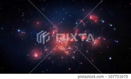 background with nebula background with nebula 107751670