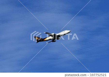 UPS cargo takeoff rise 107752521