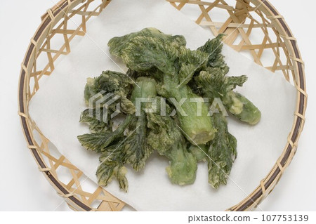 Tempura of cod sprouts 107753139