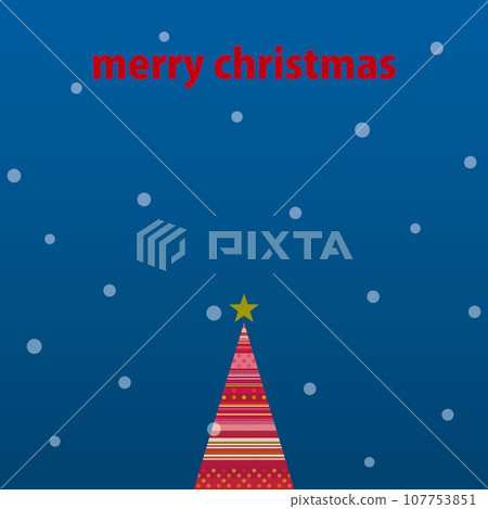Merry Christmas Christmas tree snow Merry Christmas Christmas tree snow 107753851