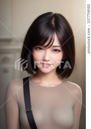 AI beautiful girl 107754080
