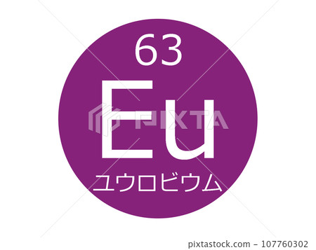 銪元素符號 107760302