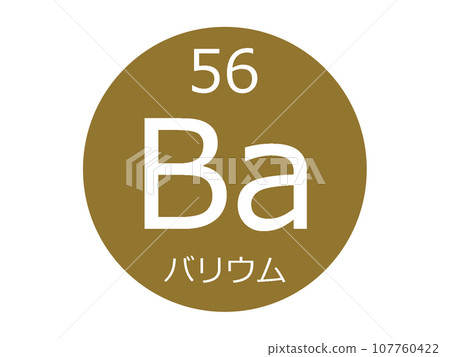 鋇元素符號 107760422