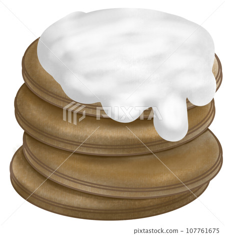 clipart of pancake 107761675