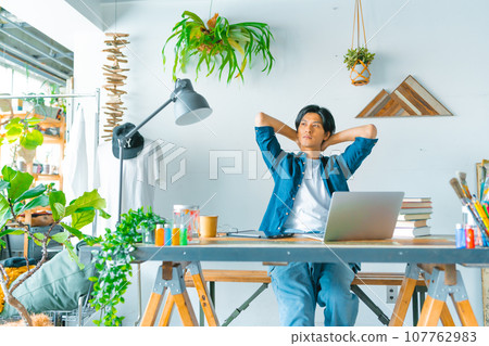 Male portrait Male portrait 107762983