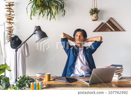 Male portrait Male portrait 107762992