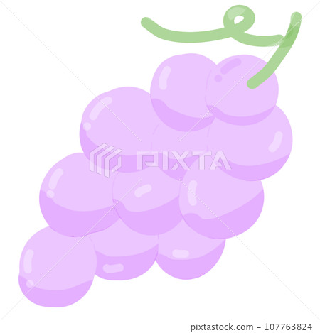 bunch of grapes icon cartoon bunch of grapes icon cartoon 107763824