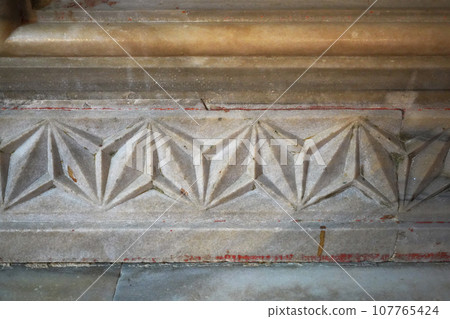 Wall motif inside the Selimiye Mosque, built by Mimar Sinan in 1575 in Edirne Turkey Wall motif inside the Selimiye Mosque, built by Mimar Sinan in 1575 in Edirne Turkey 107765424