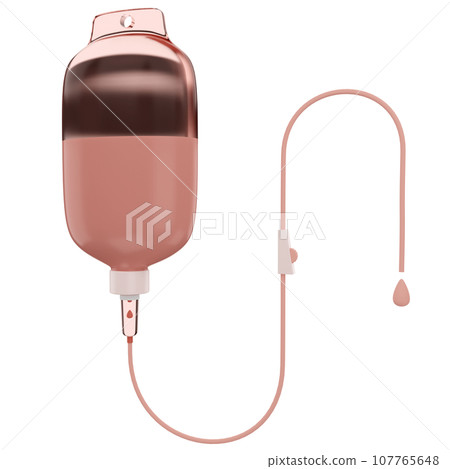 red blood pressure monitor with stethoscope 107765648
