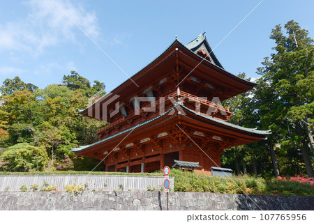 和歌山縣高野町高野山金剛峰寺大門 107765956