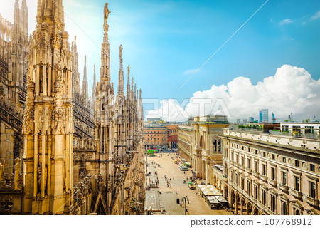 Terraces of Milan Cathedral 107768912