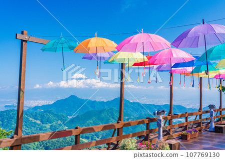 (Shizuoka Prefecture) Izu Panorama Park Umbrella Sky 2019 (Shizuoka Prefecture) Izu Panorama Park Umbrella Sky 2019 107769130