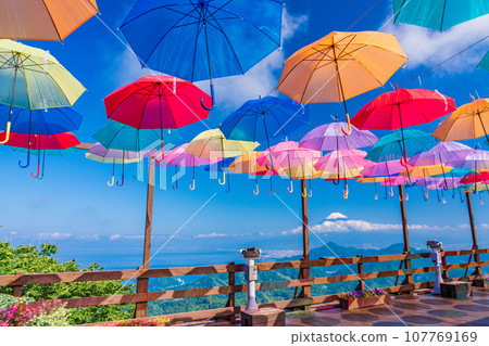 (Shizuoka Prefecture) Izu Panorama Park Umbrella Sky 2019 (Shizuoka Prefecture) Izu Panorama Park Umbrella Sky 2019 107769169
