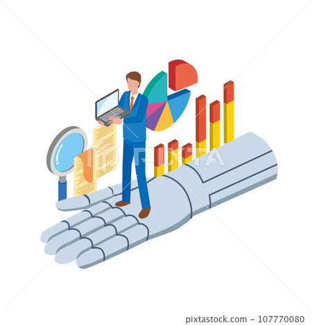 Business and technology image illustration Business and technology image illustration 107770080
