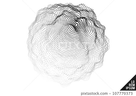 Digital plexus of glowing lines and dots. Futuristic digital background for Science and technology Digital plexus of glowing lines and dots. Futuristic digital background for Science and technology 107770373