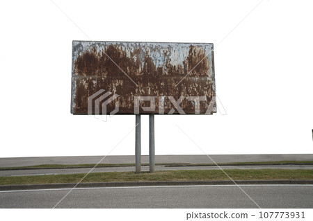 roadside advertising billboard 107773931