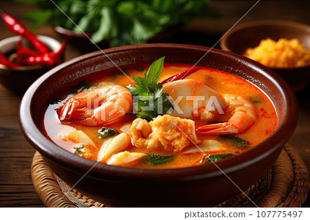 Tom Yum Goong,Thai Food 107775497
