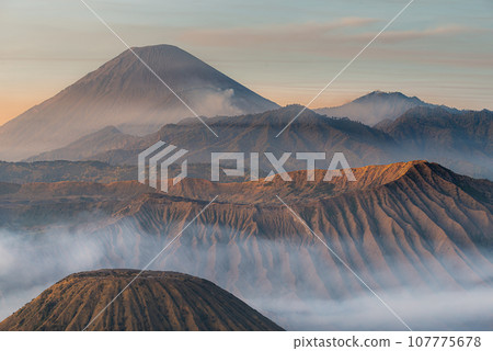 Bromo in the beautiful morning 107775678