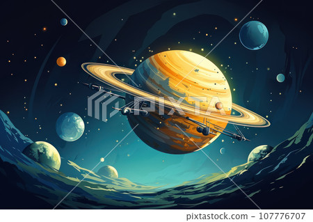 Mysterious universe, vast space Mysterious universe, vast space 107776707