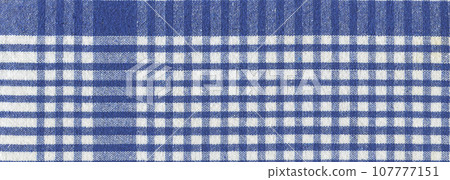 Blue classic plaid fabric, background pattern geometric abstract design Blue classic plaid fabric, background pattern geometric abstract design 107777151