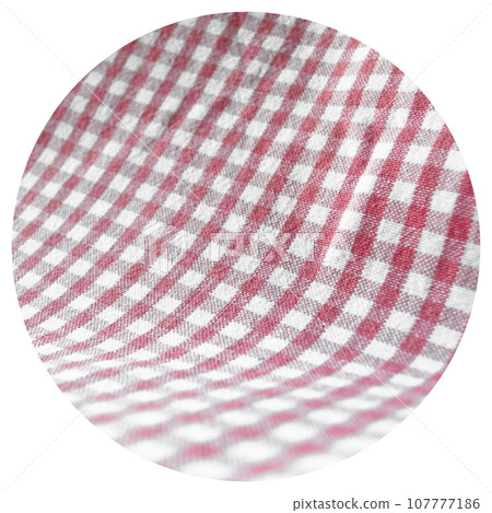 Red white classic plaid fabric, background pattern geometric abstract design 107777186