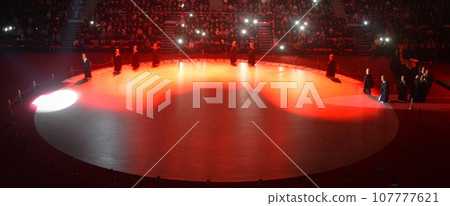 Sema show and dervishes, dervishes spinning around with mystical music, Konya Turkey Sema show and dervishes, dervishes spinning around with mystical music, Konya Turkey 107777621