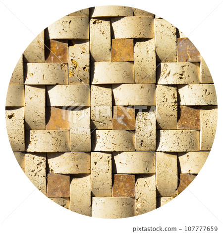 Cutting beige marble wall rectangular, seamless lined up Cutting beige marble wall rectangular, seamless lined up 107777659