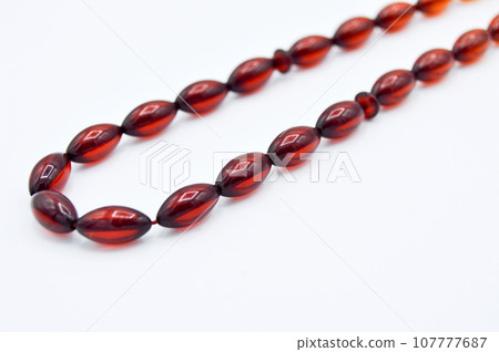 Red beads sequenced, short rosary, tespih tesbih 107777687