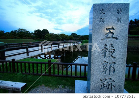 The last battle of the Boshin War, the Hakodate War, was staged... Star-shaped castle [Goryokaku] 107778513