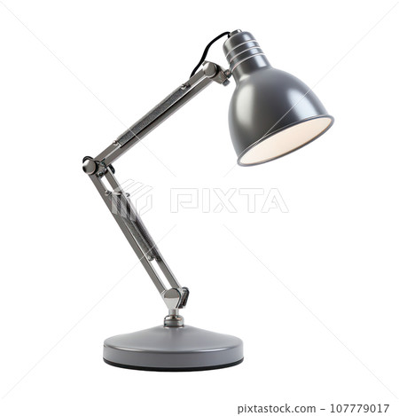 Office table lamp isolated 107779017