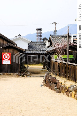 小豆島風景、二十四眼電影村風景、舊街景 小豆島風景、二十四眼電影村風景、舊街景 107780149