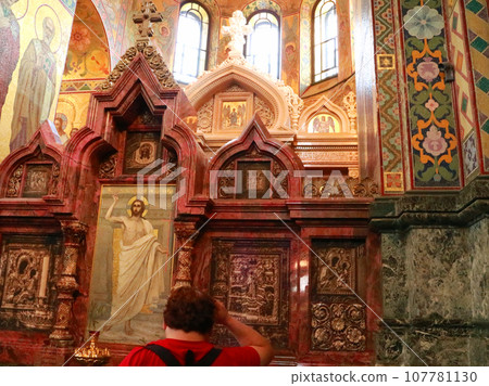 Altar of the Church of the Savior on Spilled Blood in St. Petersburg 107781130