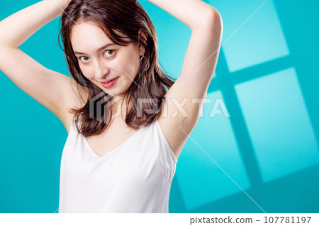 Beauty of young women 107781197