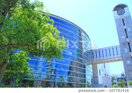 愛知縣刈谷市刈谷市中央圖書館風景 愛知縣刈谷市刈谷市中央圖書館風景 107781416