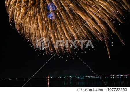 鹿島市煙火大會的湖邊風景,為夜空增色不少 鹿島市煙火大會的湖邊風景,為夜空增色不少 107782260