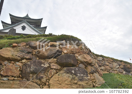 Komakiyama Castle and stone wall earthworks 107782392