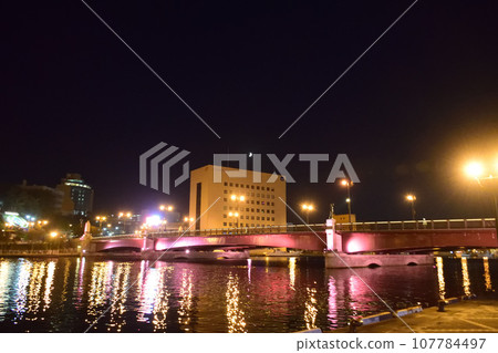 今井橋夜景 今井橋夜景 107784497