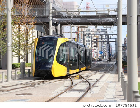 栃木縣宇都宮市新開通的Light Line列車 栃木縣宇都宮市新開通的Light Line列車 107784631