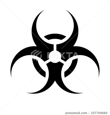 biohazard icon 107784660